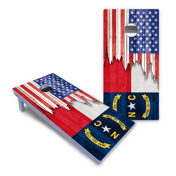 State Flag Designs New Mexico to South Carolina Cornhole Boards - All Weather Series