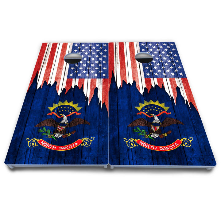 State Flag Designs New Mexico to South Carolina Cornhole Boards - All Weather Series