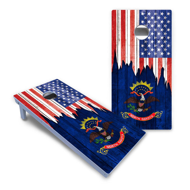 State Flag Designs New Mexico to South Carolina Cornhole Boards - All Weather Series