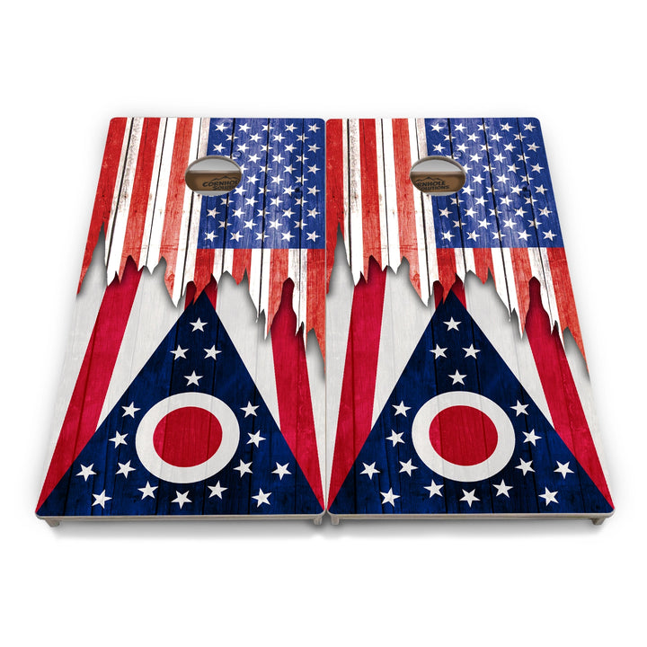State Flag Cornhole Boards – NM–SC – Tournament Series