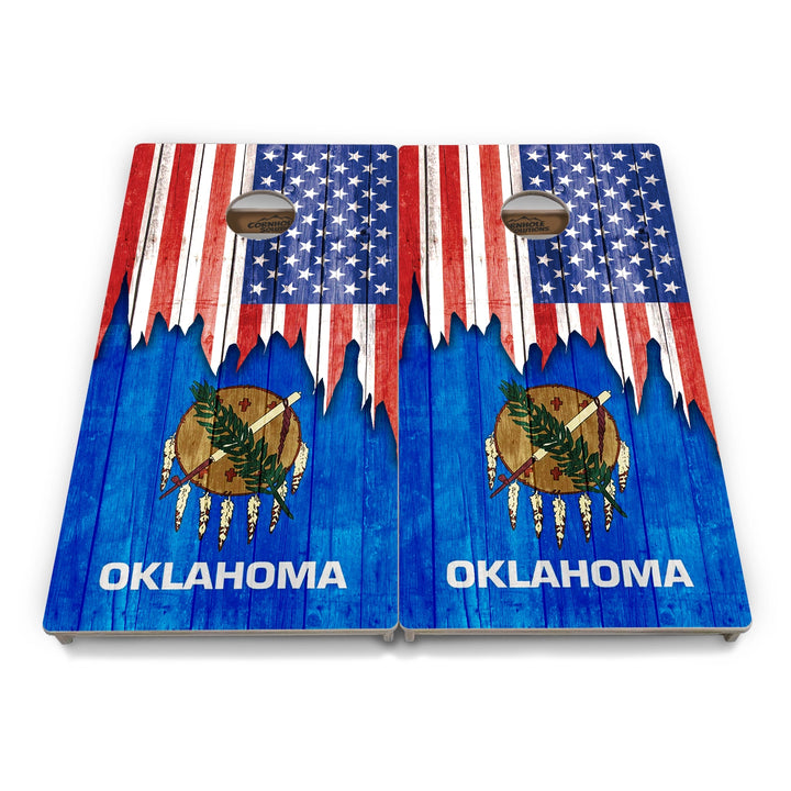 State Flag Cornhole Boards – NM–SC – Tournament Series