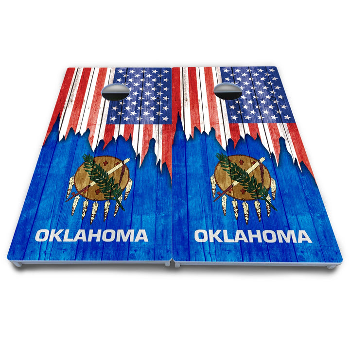 State Flag Designs New Mexico to South Carolina Cornhole Boards - All Weather Series