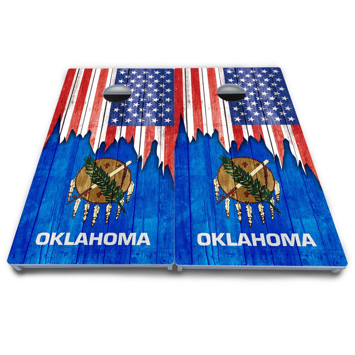 State Flag Designs New Mexico to South Carolina Cornhole Boards - All Weather Series