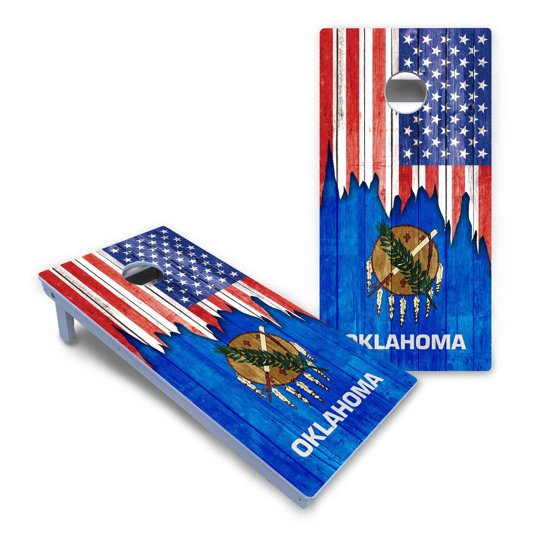 State Flag Designs New Mexico to South Carolina Cornhole Boards - All Weather Series