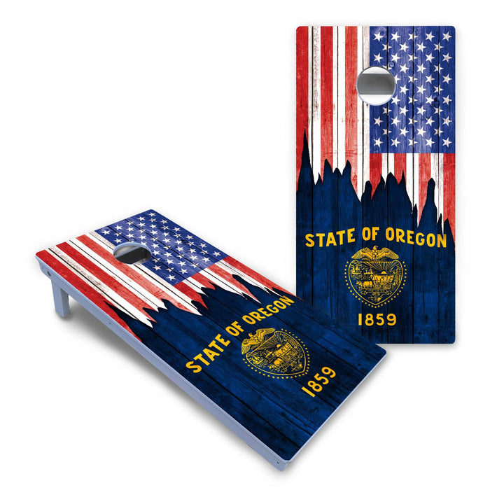 State Flag Designs New Mexico to South Carolina Cornhole Boards - All Weather Series