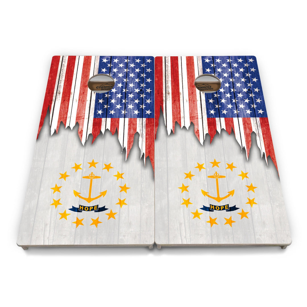 State Flag Cornhole Boards – NM–SC – Tournament Series