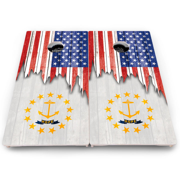 State Flag Cornhole Boards – NM to SC – Pro Lite or Pro Elite