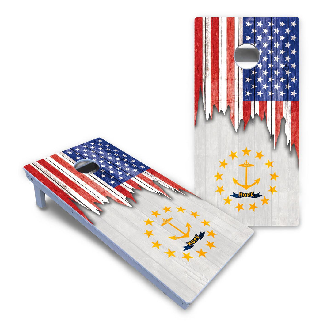 State Flag Designs New Mexico to South Carolina Cornhole Boards - All Weather Series