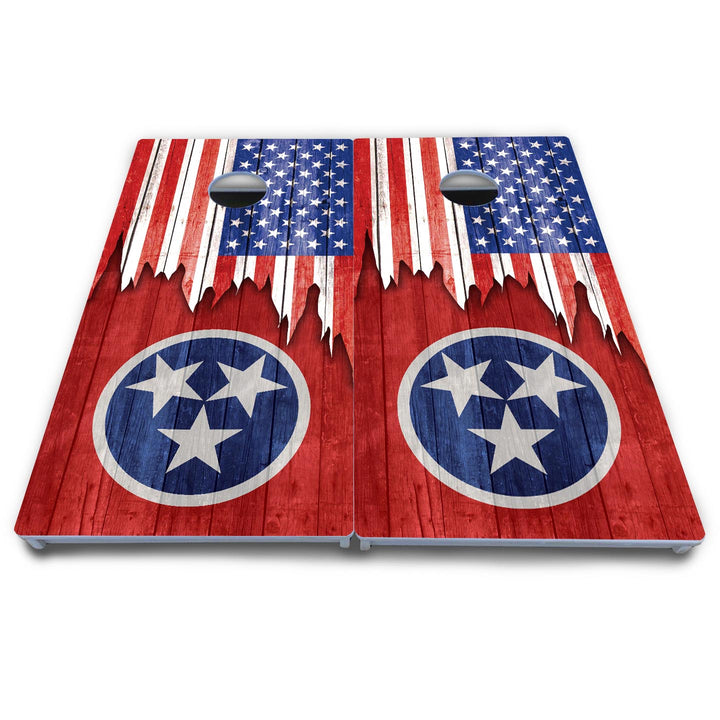State Flag Designs South Dakota to Wyoming Cornhole Boards - All Weather Series