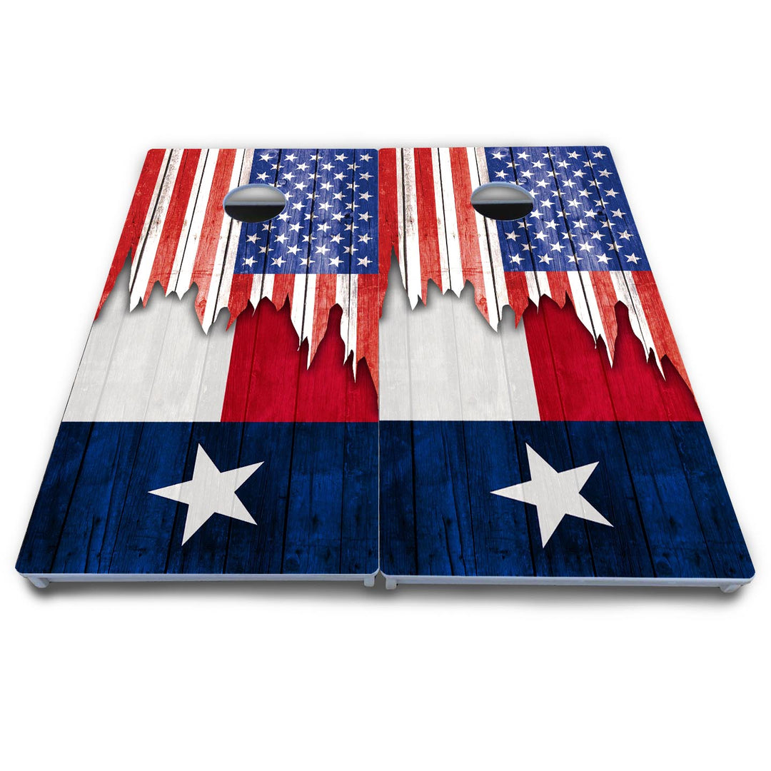 State Flag Designs South Dakota to Wyoming Cornhole Boards - All Weather Series
