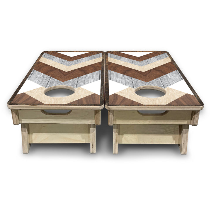 Mini Cornhole Boards - Pallet Wood