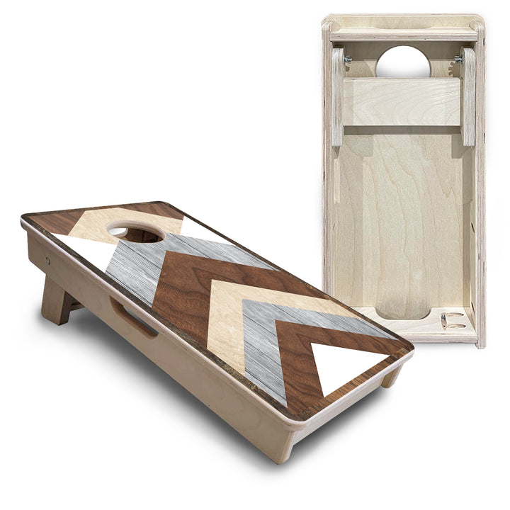 Mini Cornhole Boards - Pallet Wood