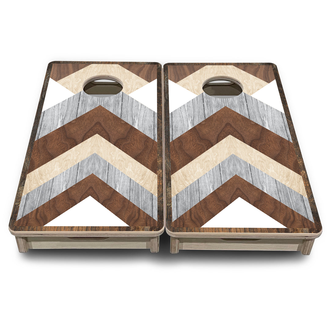 Mini Cornhole Boards - Pallet Wood