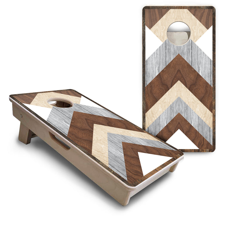 Mini Cornhole Boards - Pallet Wood