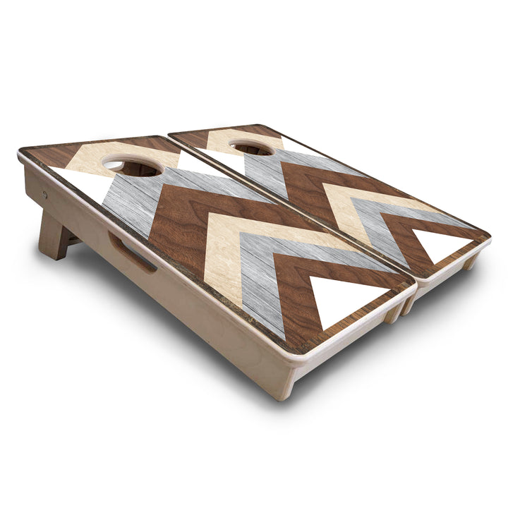 Mini Cornhole Boards - Pallet Wood