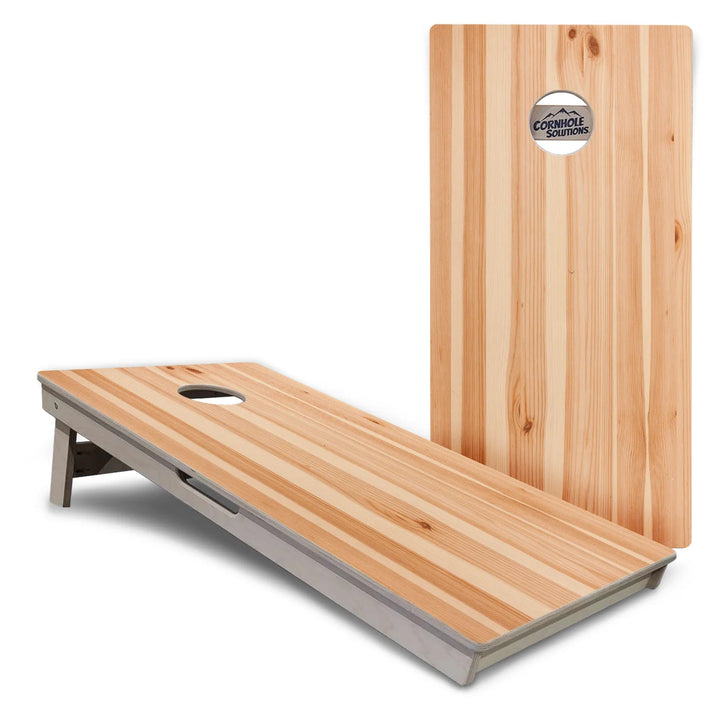Homestead Woodgrain Cornhole Boards – Tournament Series