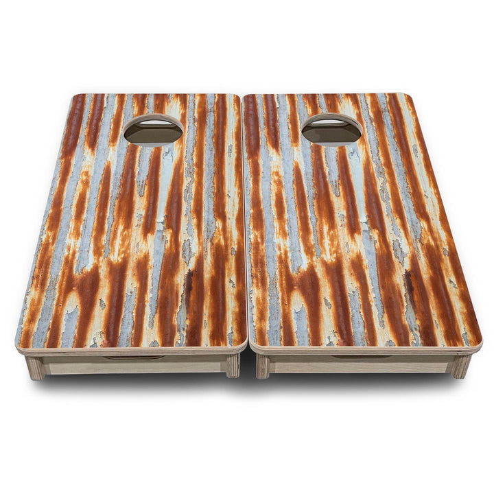 Rusted Roof - Mini or Vacation Size Cornhole Boards