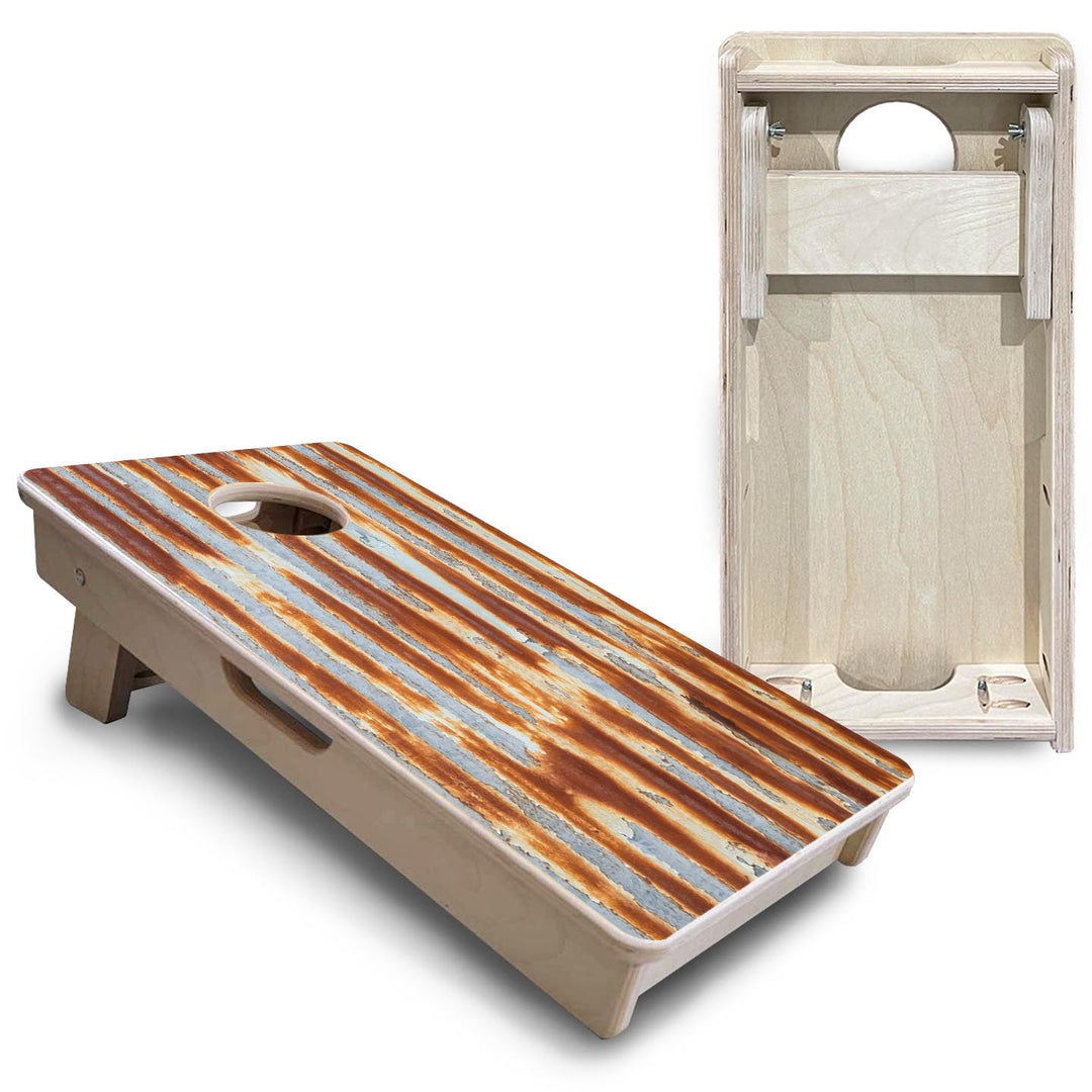 Rusted Roof - Mini or Vacation Size Cornhole Boards