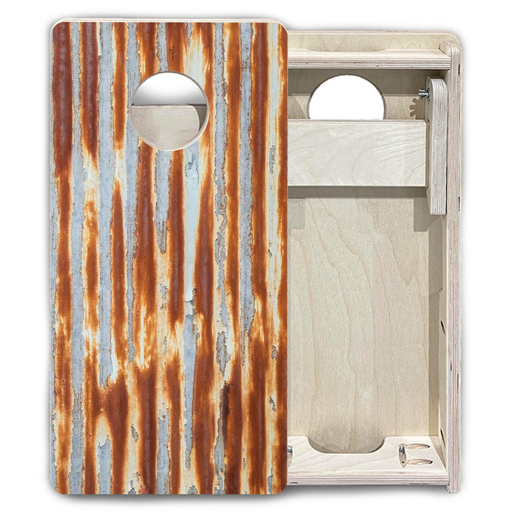 Rusted Roof - Mini or Vacation Size Cornhole Boards