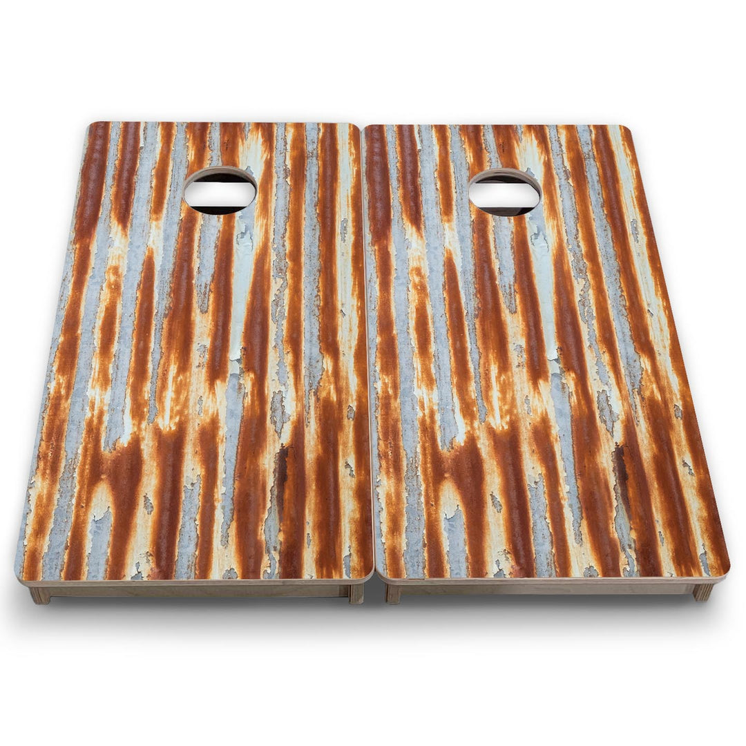 Rusted Roof - Mini or Vacation Size Cornhole Boards