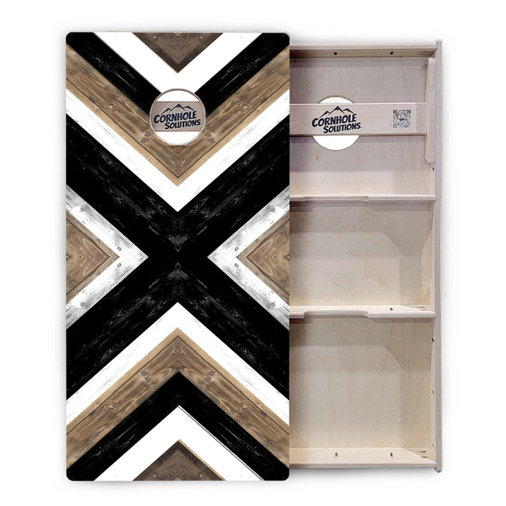 X Pattern Cornhole Boards - Tournament Series