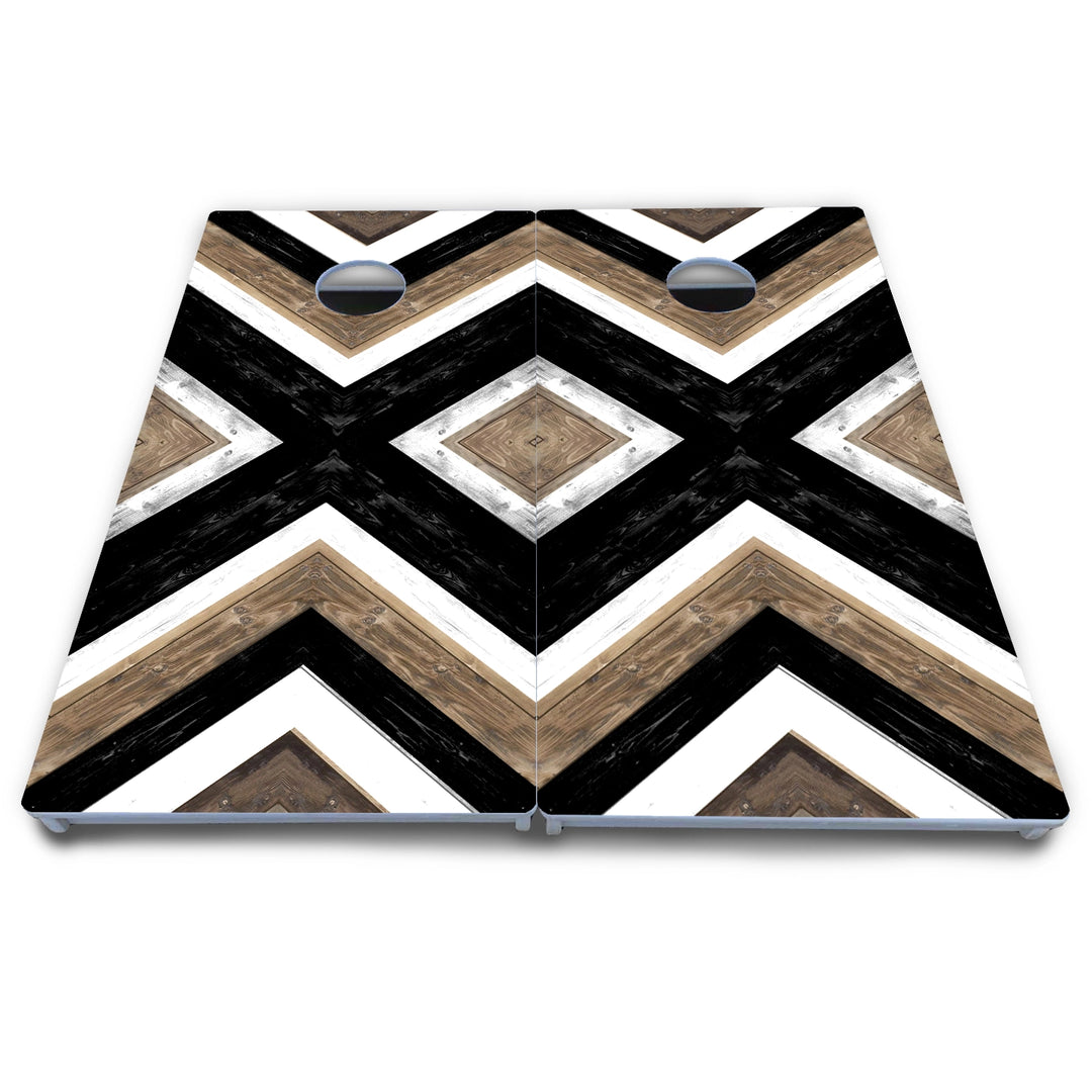 X Pattern Cornhole Boards - All Weather Series