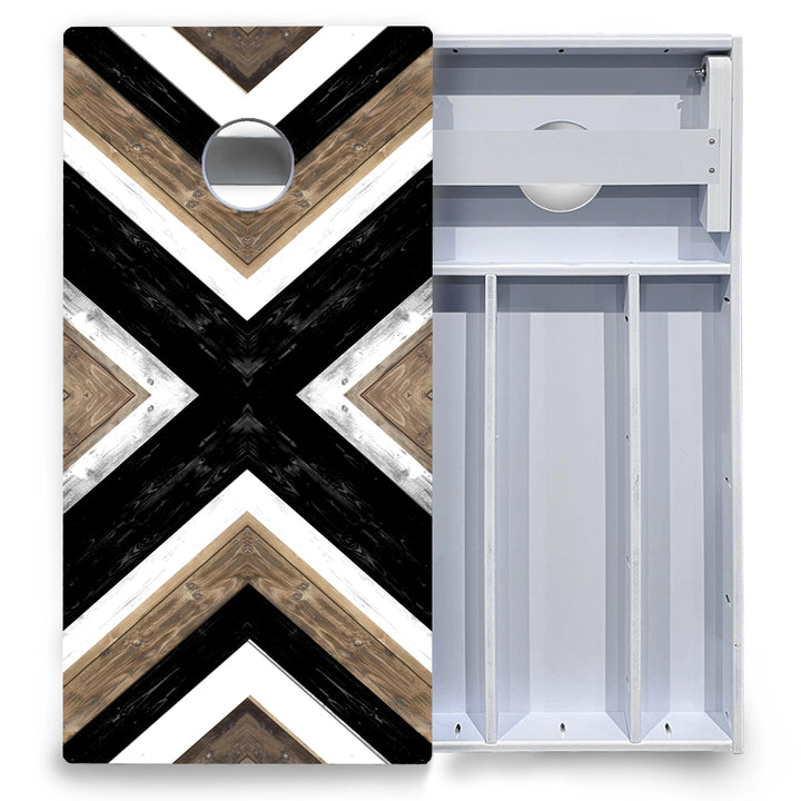 X Pattern Cornhole Boards - All Weather Series