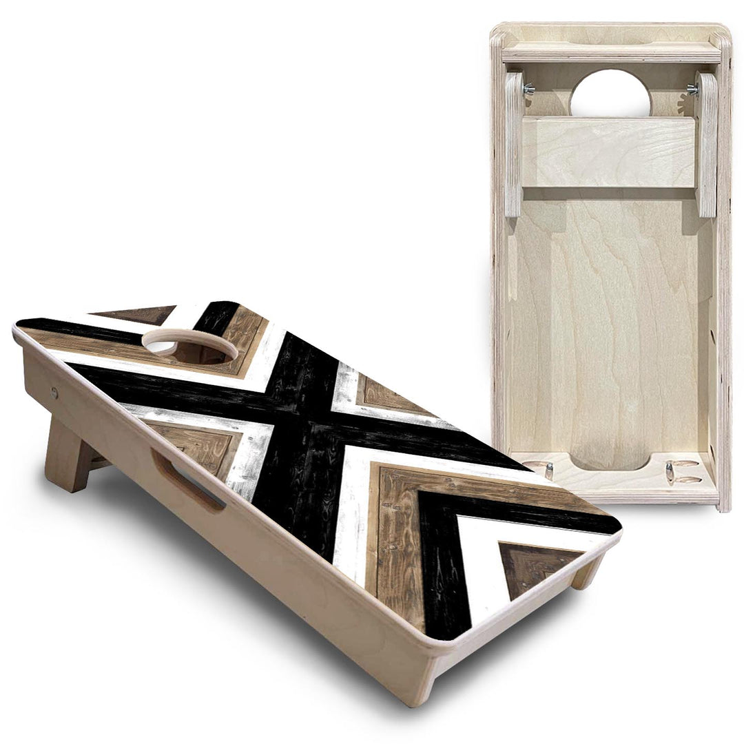 X Pattern - Mini or Vacation Size Cornhole Boards