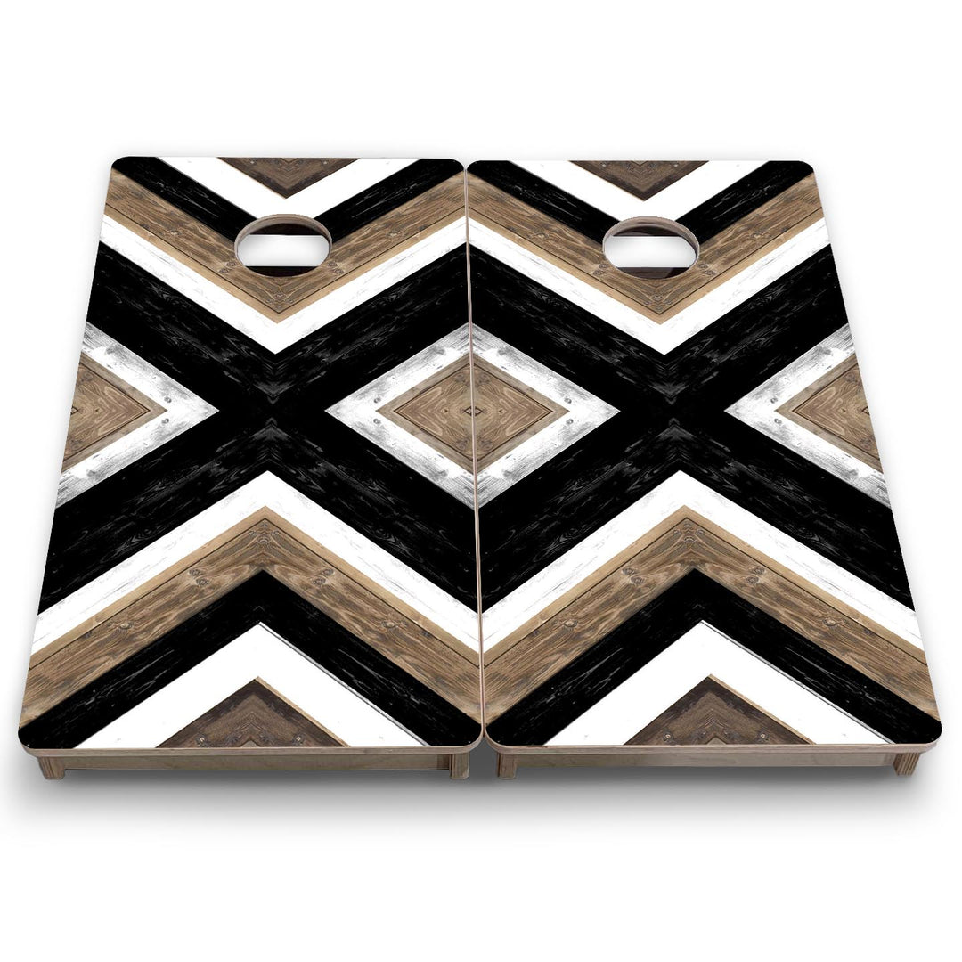 X Pattern - Mini or Vacation Size Cornhole Boards