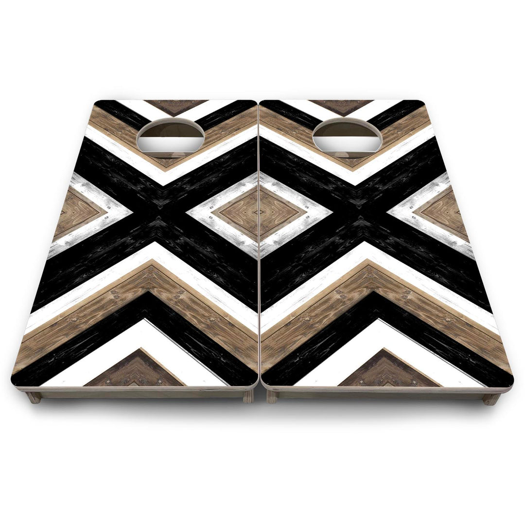 X Pattern - Mini or Vacation Size Cornhole Boards