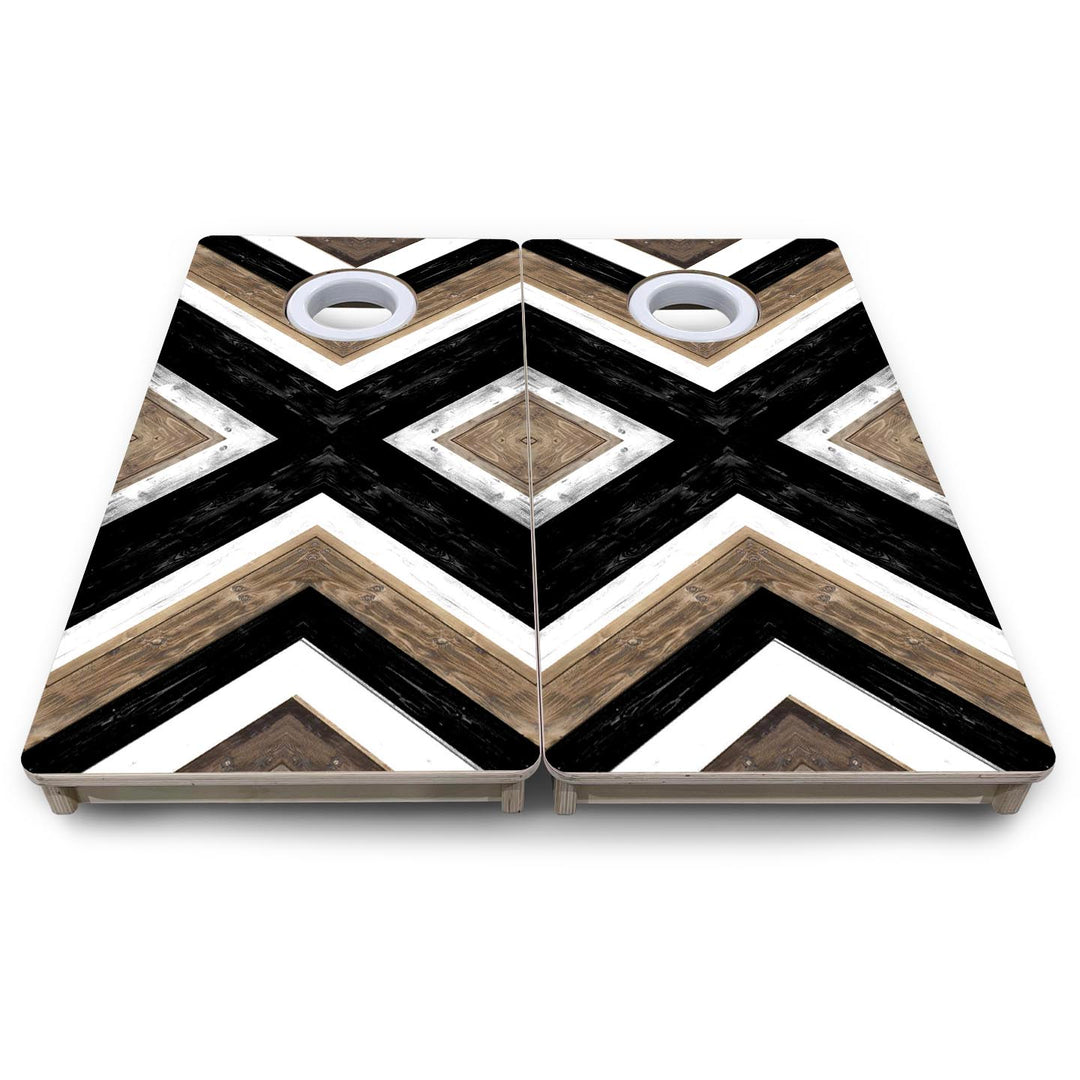 X Pattern - Mini or Vacation Size Cornhole Boards