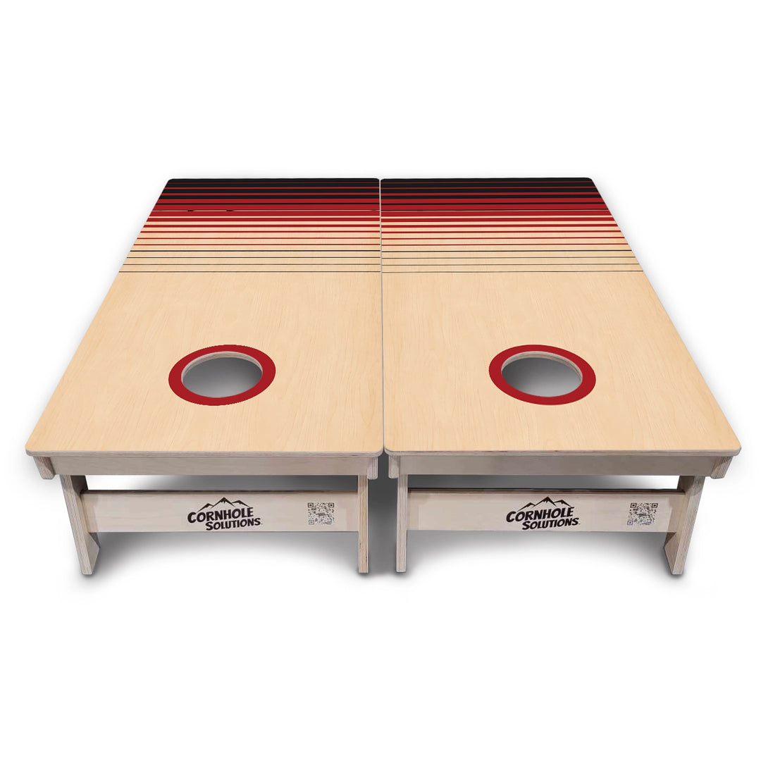Horizontal Retro Cornhole Boards – Tournament Series
