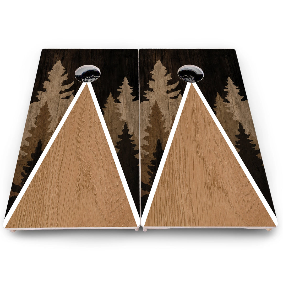 Forest Triangle Cornhole Boards – Pro Lite or Pro Elite