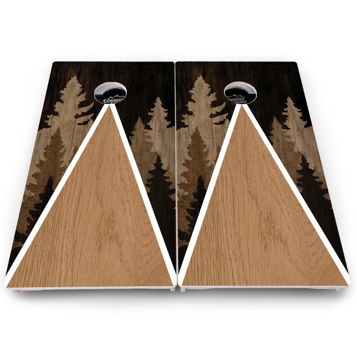 Forest Triangle Cornhole Boards – Pro Lite or Pro Elite