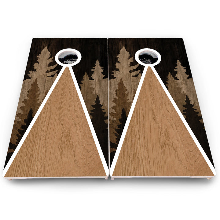 Forest Triangle Cornhole Boards – Pro Lite or Pro Elite