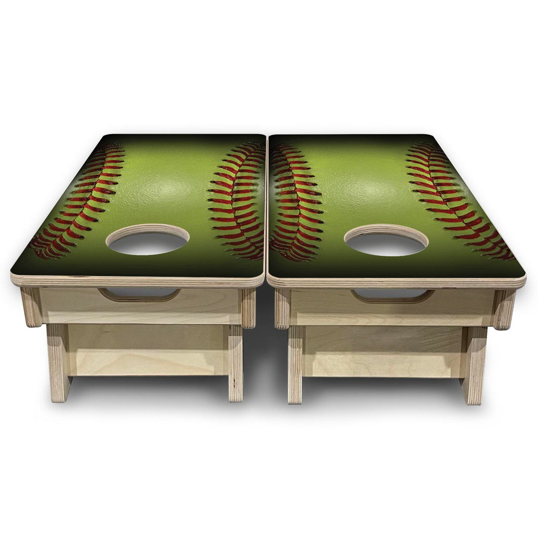 Softball - Mini or Vacation Size Cornhole Boards
