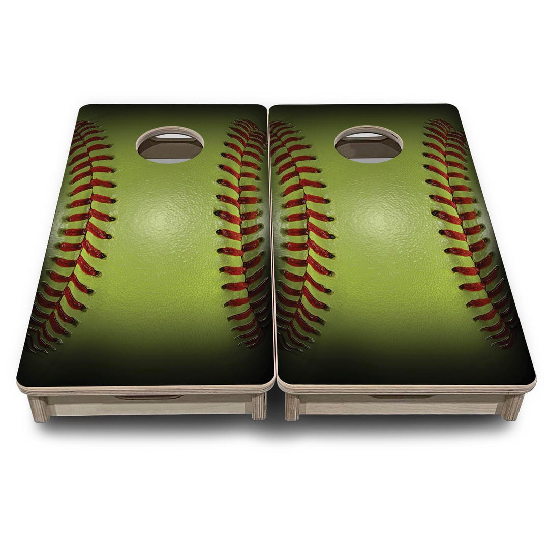 Softball - Mini or Vacation Size Cornhole Boards