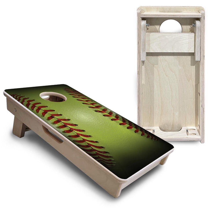 Softball - Mini or Vacation Size Cornhole Boards