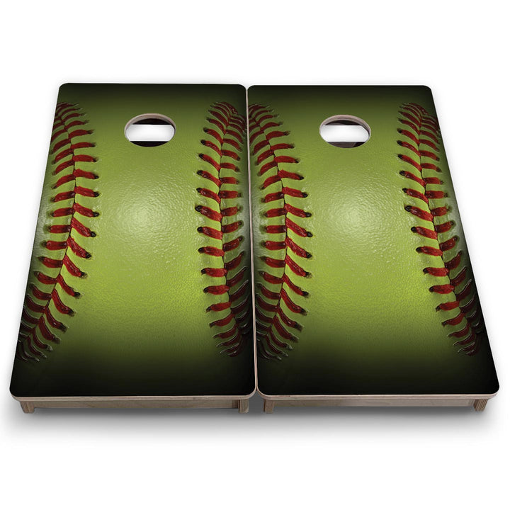 Softball - Mini or Vacation Size Cornhole Boards