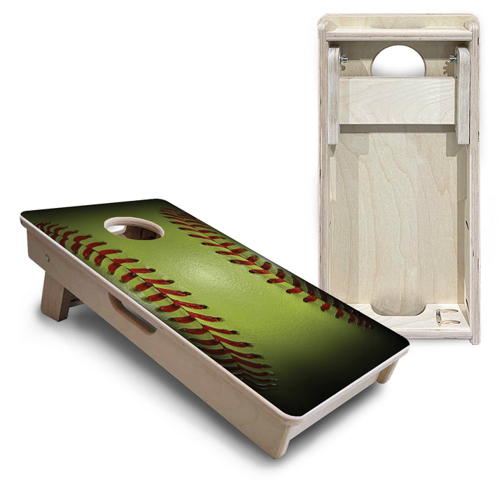 Mini Cornhole Boards - Softball