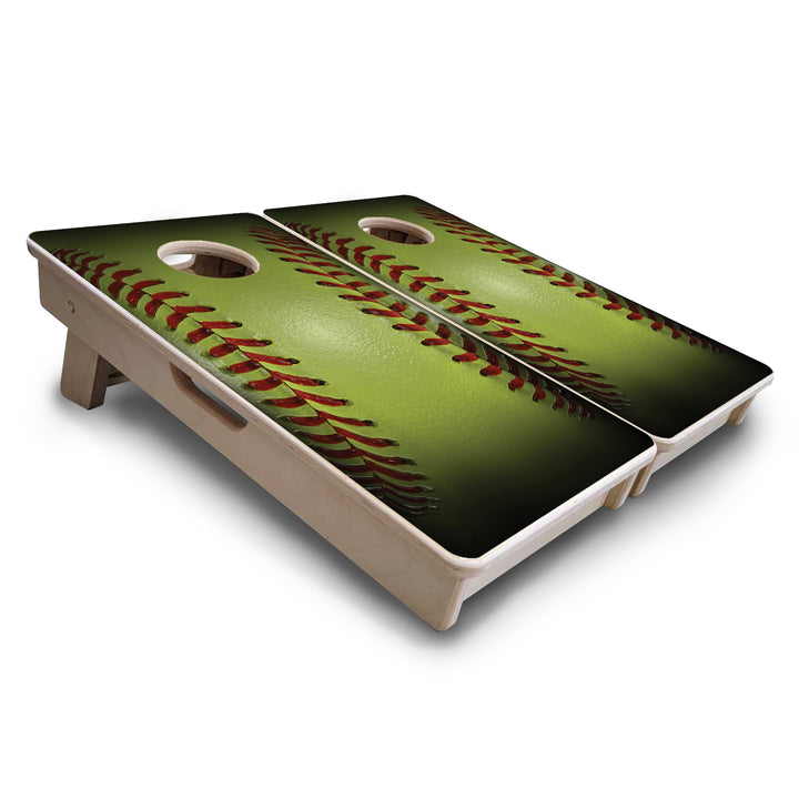 Mini Cornhole Boards - Softball