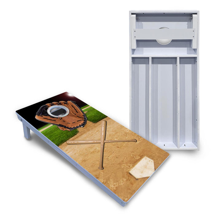 Baseball Theme Cornhole Boards - All Weather Series
