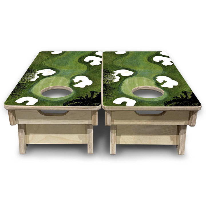 Golf Course - Mini or Vacation Size Cornhole Boards