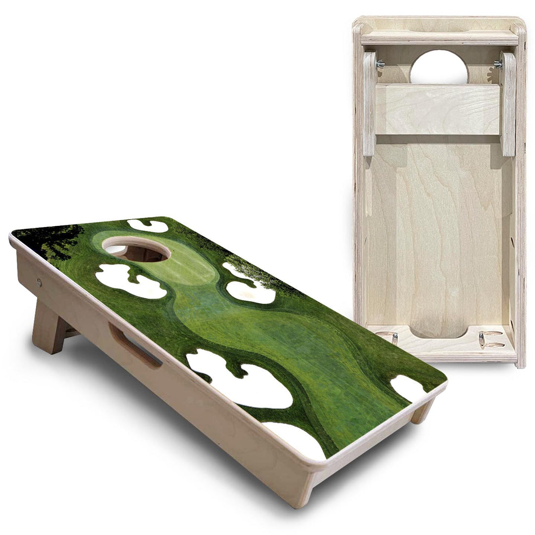 Golf Course - Mini or Vacation Size Cornhole Boards