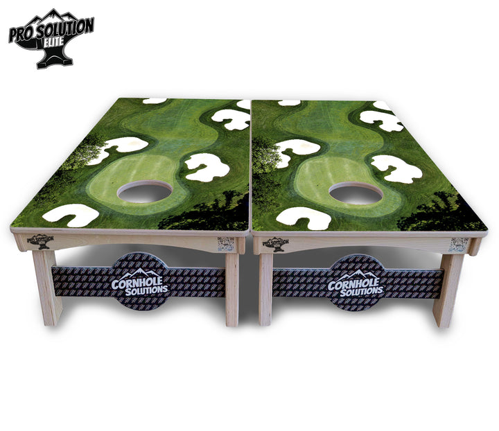 Golf Course Cornhole Boards - Pro Solution Elite Series