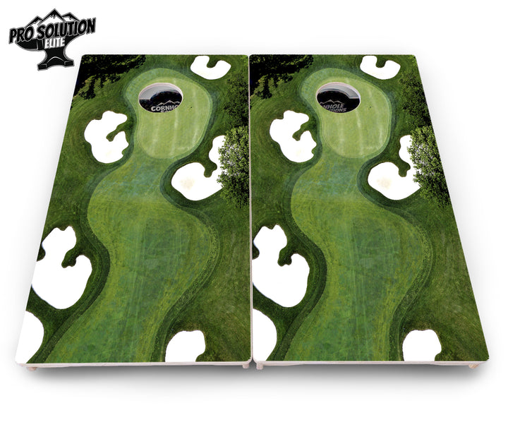 Golf Course Cornhole Boards - Pro Solution Elite Series