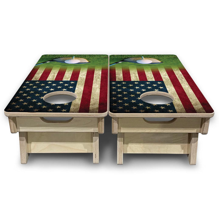 Golf Flag - Mini or Vacation Size Cornhole Boards