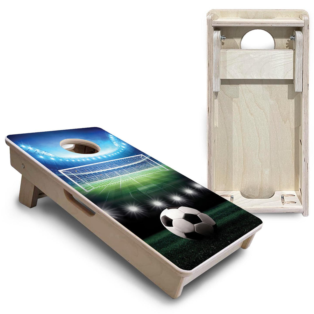 Soccer - Mini or Vacation Size Cornhole Boards