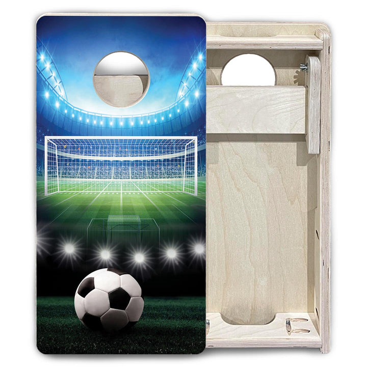 Soccer - Mini or Vacation Size Cornhole Boards