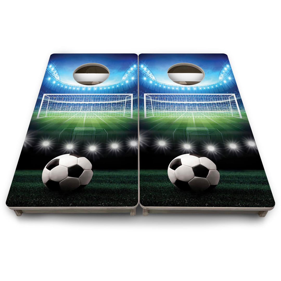 Soccer - Mini or Vacation Size Cornhole Boards
